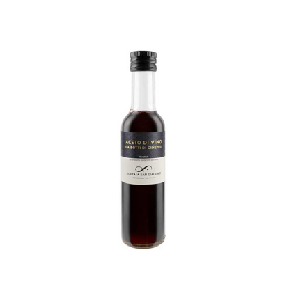 Aceto di Vino artigianale  da botte di Ginepro 250 ml